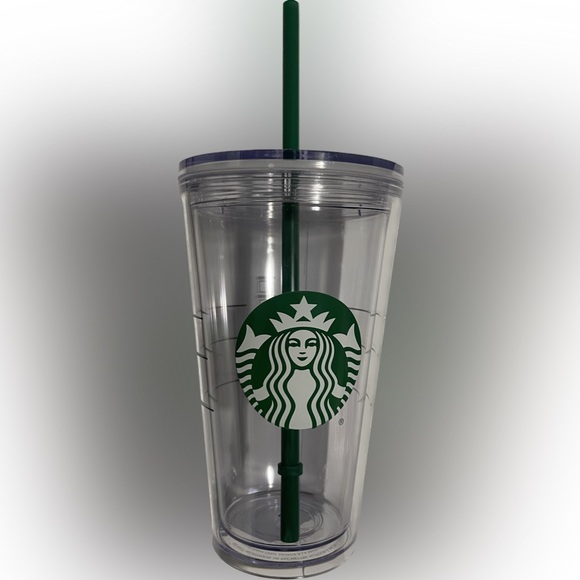 Starbucks πΊπΈ Clear Double-Walled Cold Cup - Picture 1 of 4